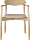 Merge Upholstered Dining Chair with armrest