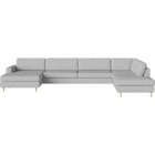01-302-22 Scandinavia 7 Seater Cornersofa with Chaise Longue Left - Open end - Right