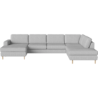 01-302-10 Scandinavia 5 Seater Cornersofa with Chaise Longue Left - Open end - Right