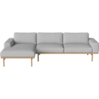 01-030-30 Elton Sofa 3,5 Seater with Chaise Longue - Left