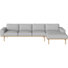 01-030-45 Elton Sofa 4 Seater with Chaise Longue - Right