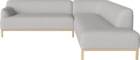 01-093-07 Caro Corner sofa 6 seater with open end - Right