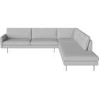 01-202-56 Scandinavia Remix 6 Seater Cornersofa with Open End - Right