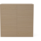 04-007-54 Case 2 x 2 Shelf Module with wooden door – 28 cm