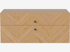 Luxe drawer  - 2 drawers - Wall mounting