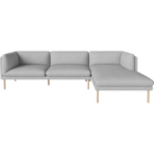 01-085-25 Paste 3 Seater Sofa with Chaise Longue - Right_pCon