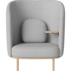 02-124-10 Fuuga Nesting Armchair with Table - Right
