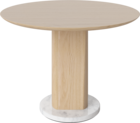 03-134-10  Root side table Ø60, H44 cm