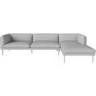 01-085-35 Paste 3½ Seater Sofa with Chaise Longue - Right