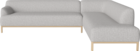 01-093-15 Caro Corner sofa 7 seater with open end - Right