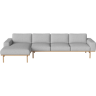 01-030-40 Elton Sofa 4 Seater with Chaise Longue - Left