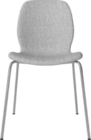 Seed Dining chair-Upholstery  Metal legs