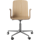 02-092-54 Palm Chair with armrests and wheels