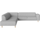01-046-30 Hannah 7 Seater Cornersofa with Open End - Left