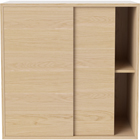 04-007-93 Case 2x2 Shelf Module with sliding doors - 39 cm