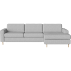 01-302-50 Scandinavia 2½ seater Sofa Bed with Chaise Longue Right - Cold Foam Mattress
