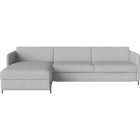 01-089-25 Pira Sofa Bed 3 Seater with Chaise Longue and Storage - Left