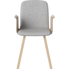 02-092-15 Palm Dining Chair with armrest and upholstered seat