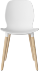 Seed chair with Wooden Legs