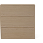 04-007-24 Case 2 x 2 Shelf Module with 3 drawers – 35 cm