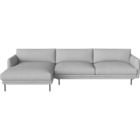 01-083-15  Lomi 2,5 Seater Sofa with Chaise Longue - Left