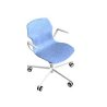 CM1146I - 5 SPOKE CHAIR ON CASTORS WITH GAS LIFT AND ARMRESTS FULLY UPHOLSTERED