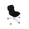 CM1145 - 5 SPOKE BASE STEREO CHAIR WITH CASTORS AND GAS LIFT