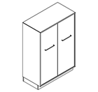 2341 + high plinth - Cupboard W800xD400xH1102 w/doors in A1+B1 no divider