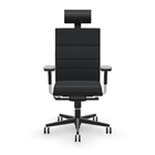 7043001 - MR. 24 swivel chair with armrest and neck support, Phoenix Havana black (MR-102)