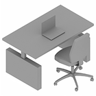 13599+1701 - Sit/stand desk 1400x800 (500-rect)