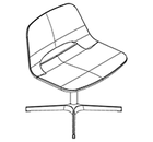 7141 - Frigg lounge chair 640x590x690