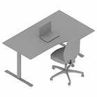 03544+0255 - Sit/stand desk 1600x1000/800 (500-rect)
