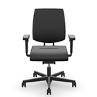 7023010+7023999 - Black dot swivel chair, Gabriel Atlantic black (BD-100)