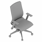 7104 - Mono swivel chair + 7105 - Armrests