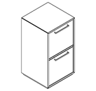2115 incl. plinth - Cupboard W408xD400xH750 w/door in A1+filingdrawer in A2