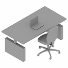 13603+1701 - Sit/stand desk 1800x900 (500-rect)