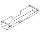 6106 - Cable tray for sigle pillar desk,tilt (600)