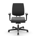 7023010 - Black dot swivel chair, Gabriel Atlantic black (BD-100) + 7023999 armrests