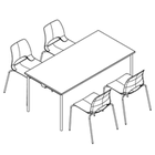 Folding tables with Frigg (7116)