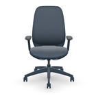 7042004 - SE:AIR swivel chair with armrest, membrane midnight blue (AI-821)