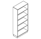 2504 + high plinth - Bookcase W800xD350xH1806 no divider