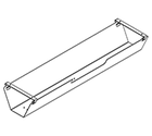 6174 - Cable tray for 1000 desk,tilt (585)
