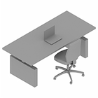 13604+1701 - Sit/stand desk 2000x900 (500-rect)