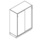 2356 + high plinth - Sliding door cabinet W800xD400xH1102