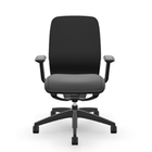 7041001 - SE:Motion net swivel chair with armrest Gabriel Atlantic black (EM-821)