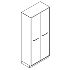 2553 + high plinth - Cupboard W800xD400xH1806 w/doors in A1 and B1 no divider
