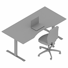 03595+0155 - Fixed desk 1800x900/800 (rect)