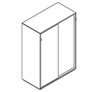 2356 incl. plinth - Sliding door cabinet W800xD400xH1102