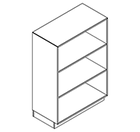 2309 + high plinth - Cupboard W800xD400xH1102 no divider