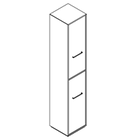 2657 incl. plinth - Cupboard W408xD400xH2158 w/right hinged doors in A1 and A4
